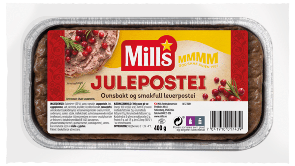 Mills julepostei
