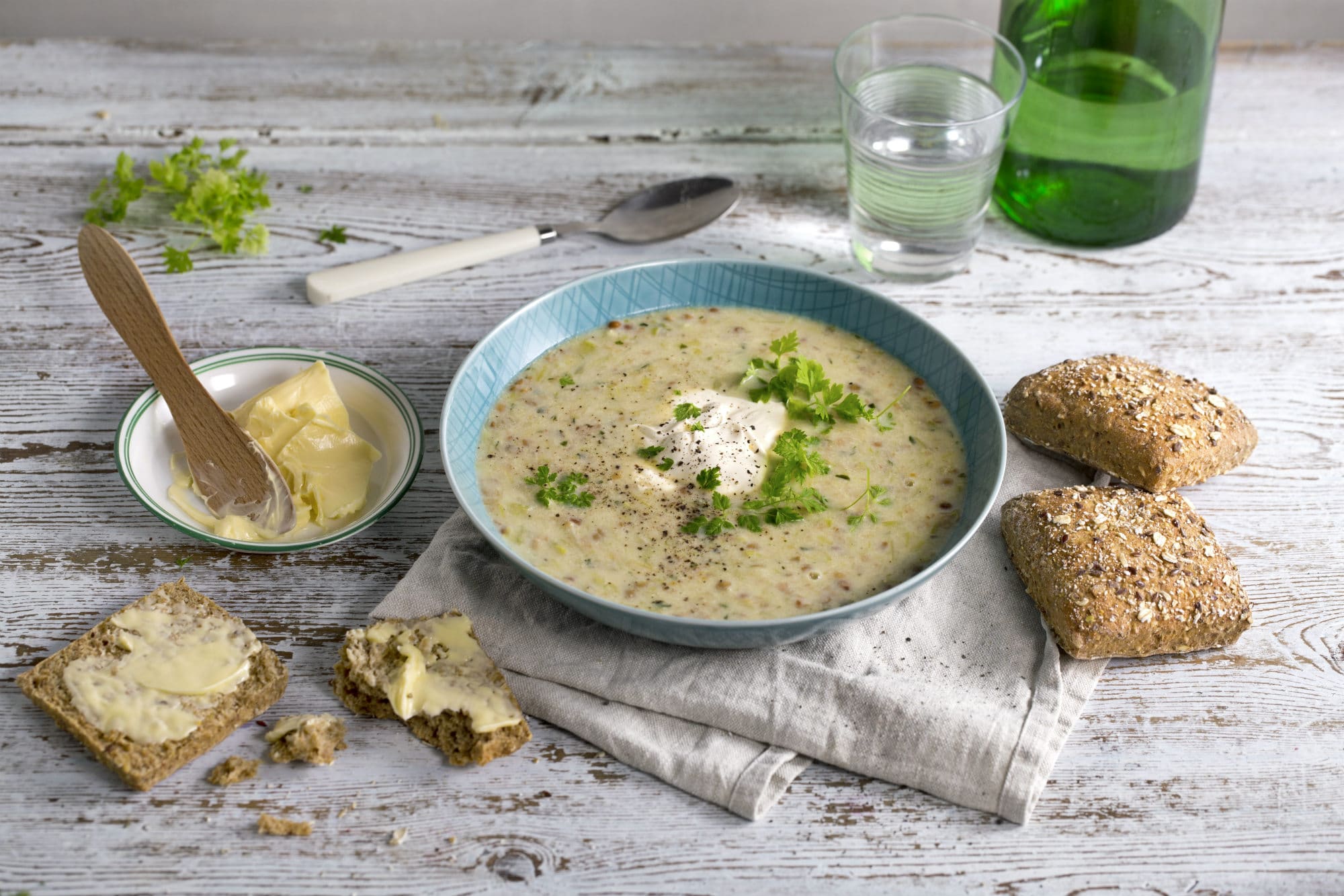 kremet purresuppe