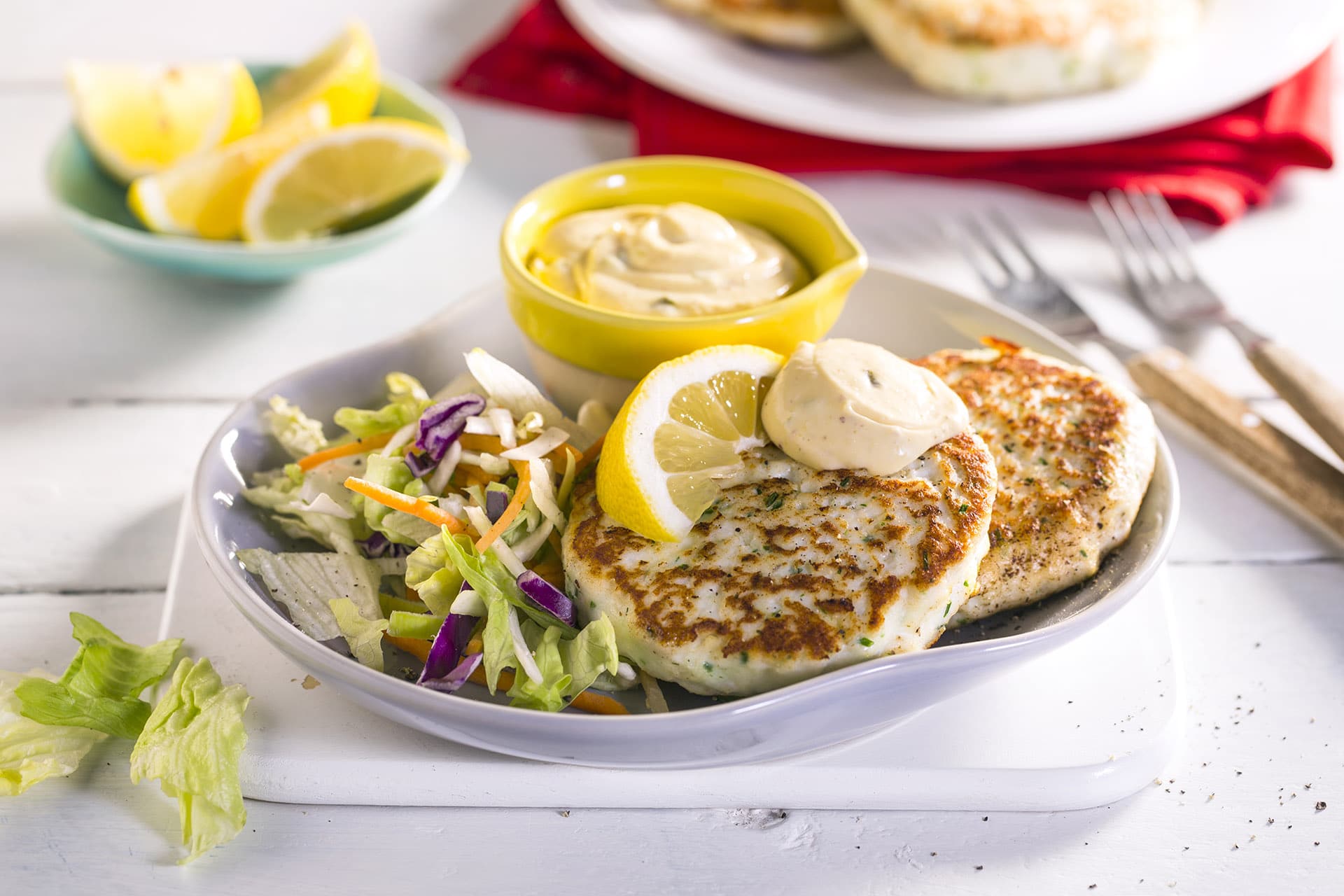 Hjemmelagde fiskekaker med Mills remulade
