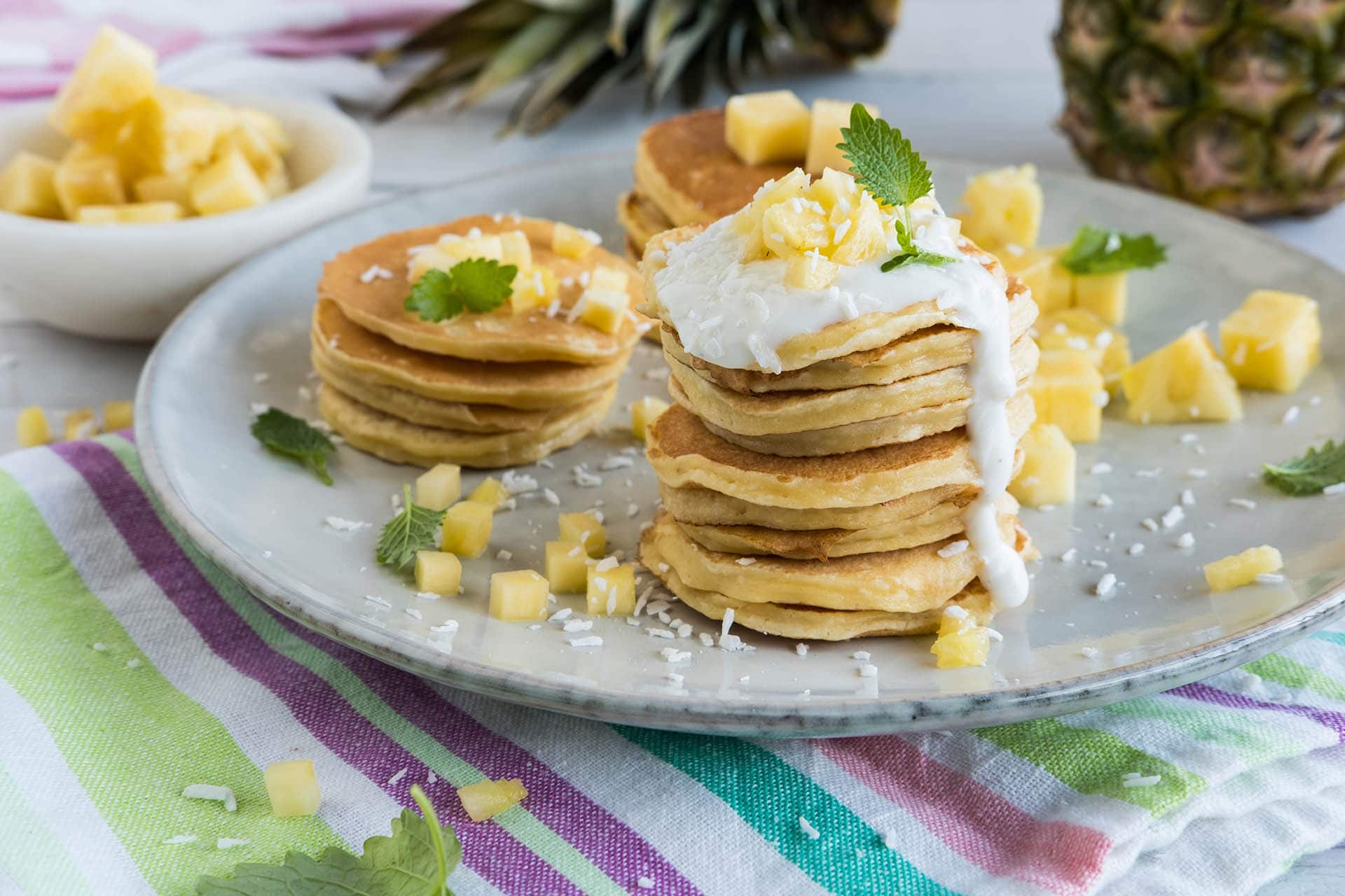 Piña colada kokospannekaker
