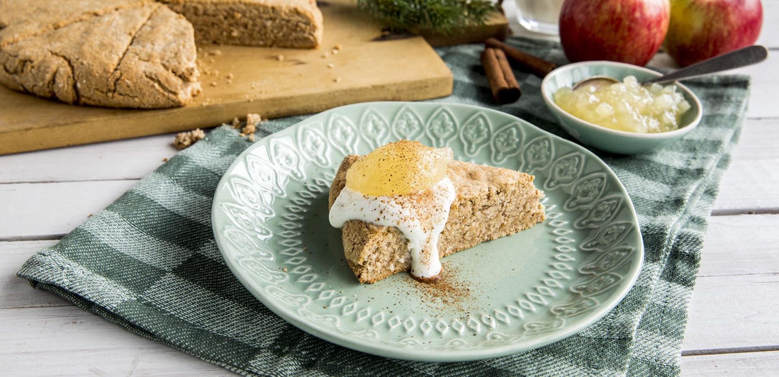 Glutenfrie scones med pepperkakesmak
