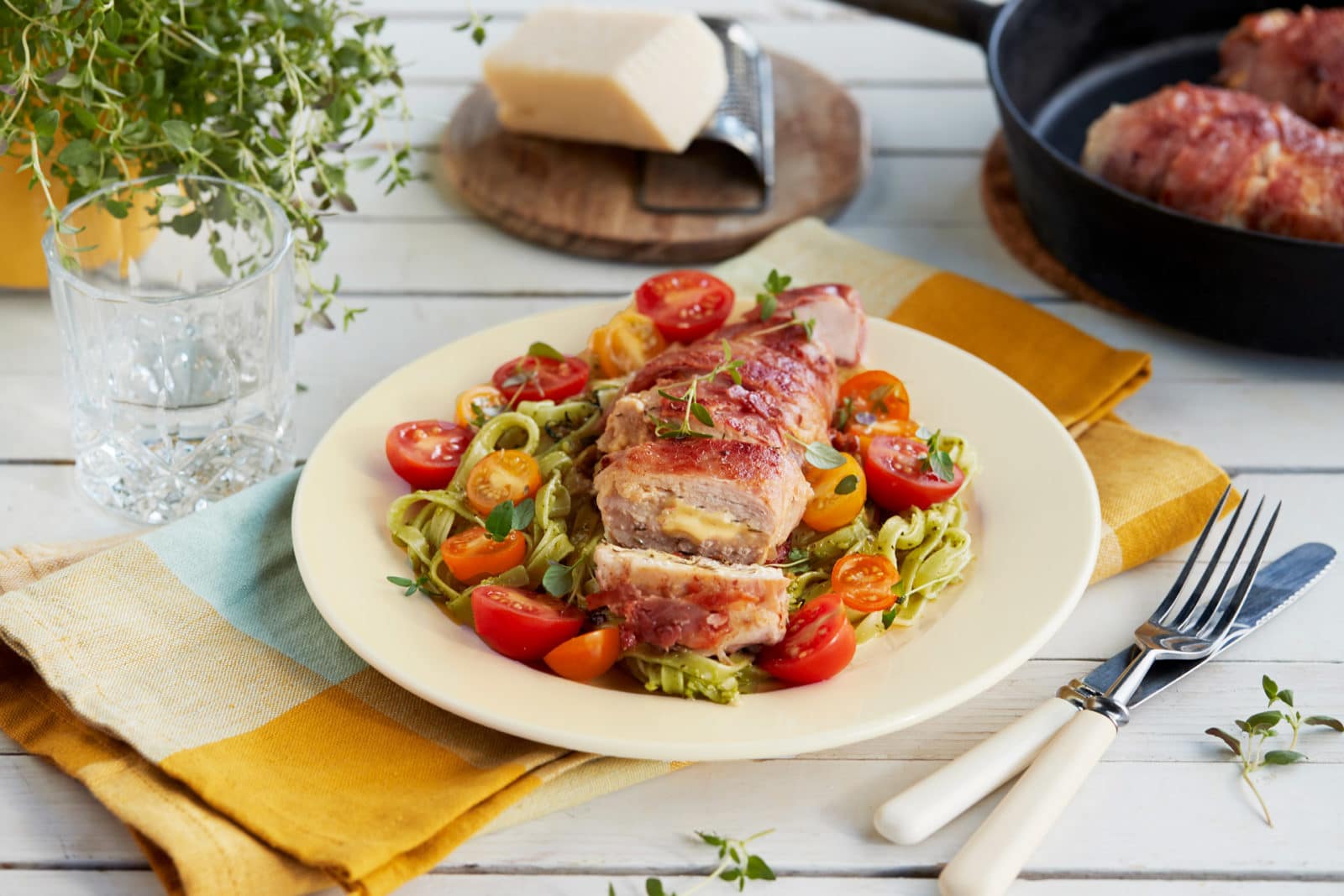Fylt kyllingfilet