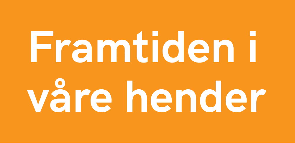 logo fremtiden i våre hender