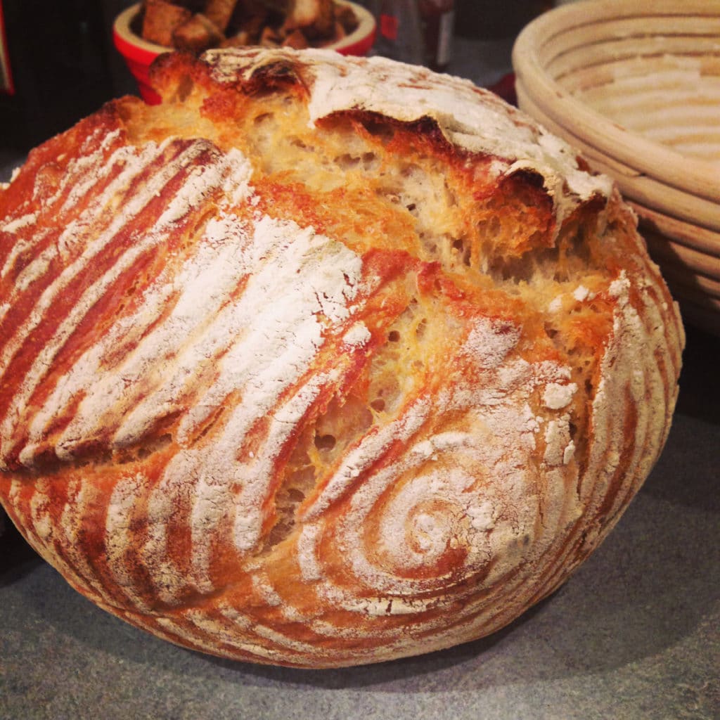 Surdeigsbrød. Foto.