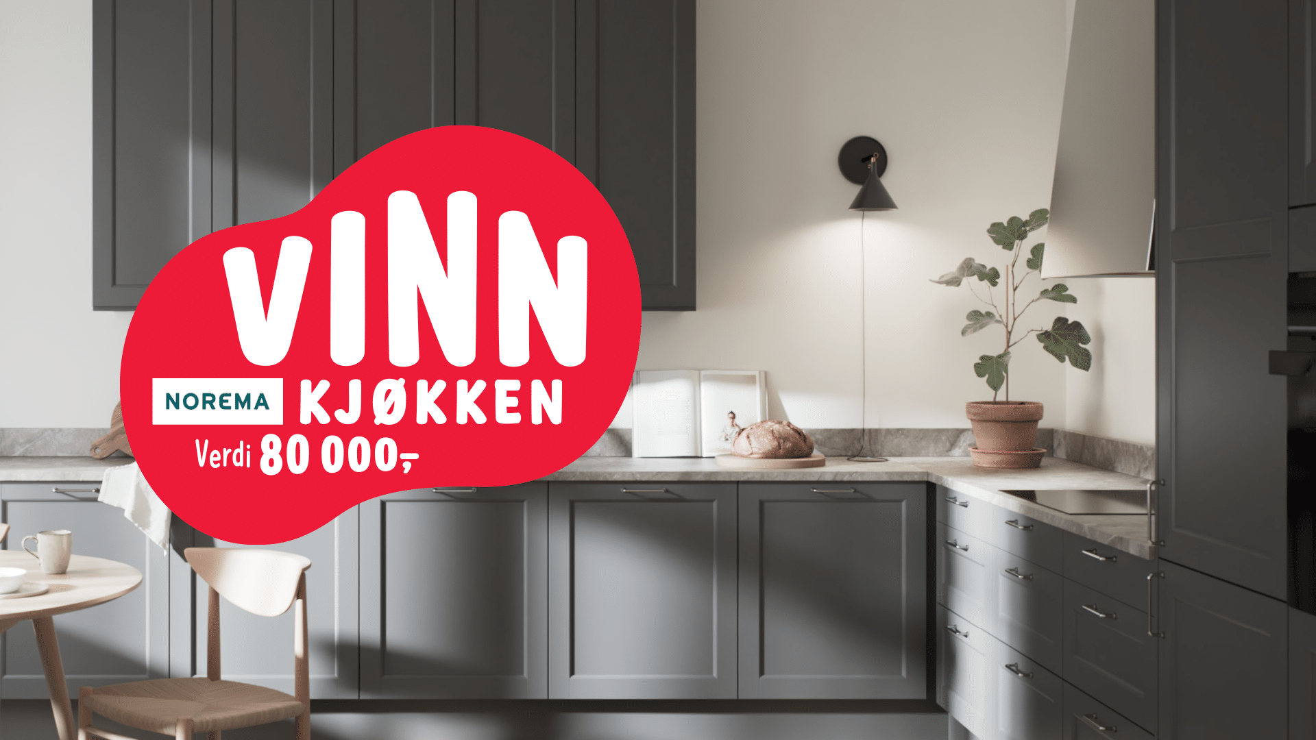 Vinn kjøkken fra Norema
